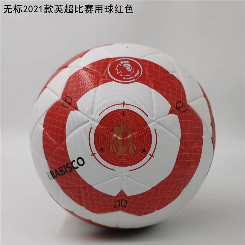 Size5/4 Soccer Ball Premier Goal Team Match Ball Football Training Seamless League futbol voetbal: Army Green