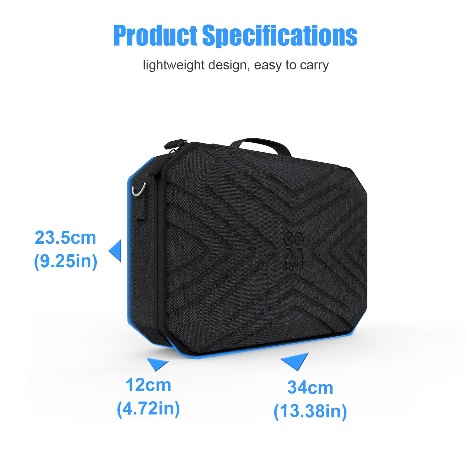Hard Travel Case Voor Oculus Quest 2 Controllers Accessoires Shockproof Eva Hard Shell Opbergtas Met Schouderriem