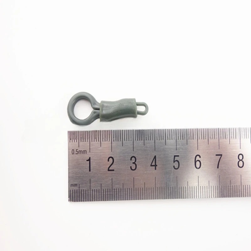 10PCS Connector Fishing Group Large Object Line Group Small Accessories Positioning Round Knot Ronnie Hanging Lead Accessories