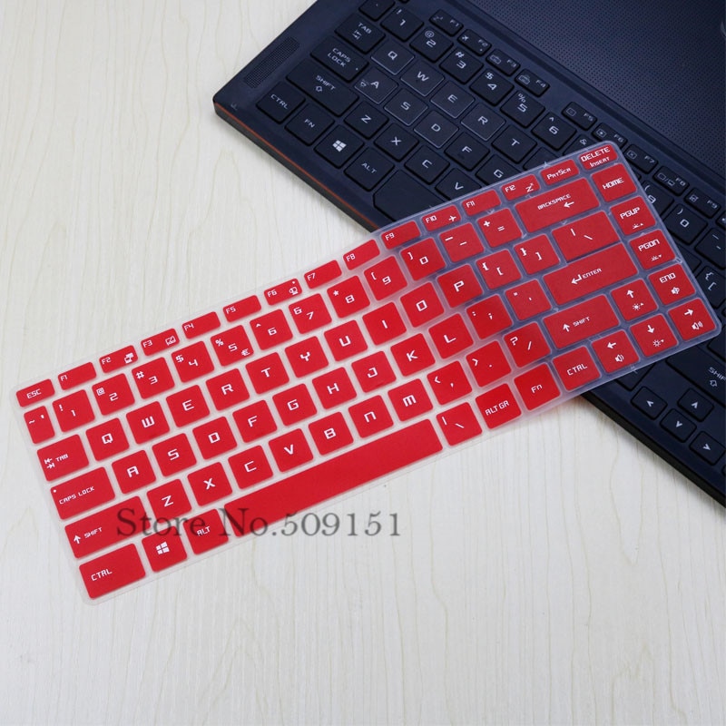 15.6 inch Gaming Notebook Laptop keyboard Skin Protector Cover For 15.6" MSI GS65 GF63 P65 PS63 PS42 8RB 8RD 8RE 8RCX 8RE-014CN