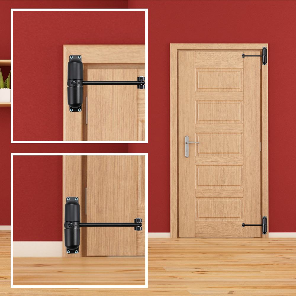 Automatische Deurdranger Wiel Roller Lente Deur Sluiten Stopper