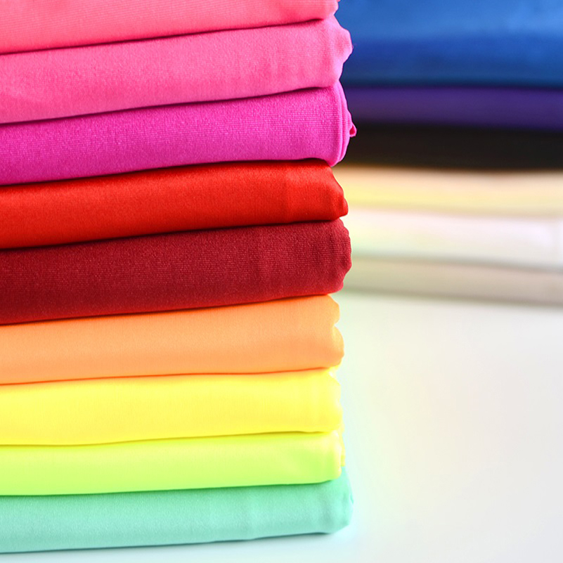 Badetuch aus Polyester, hellem Spandex, hochelastischer Stoff, lateinamerikanisches Tanzkostüm nach Meter