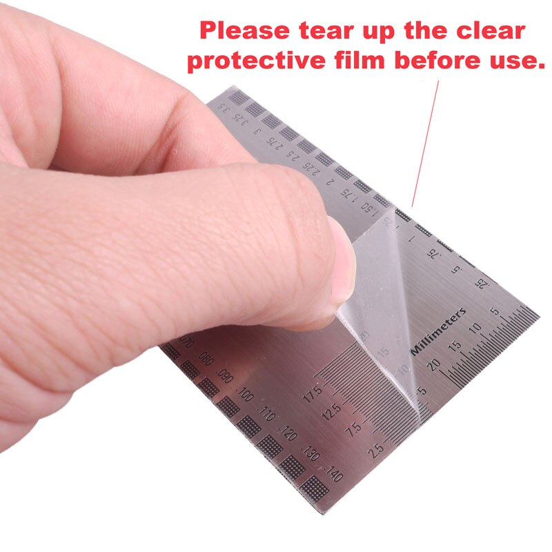 String Action Gauge Ruler Baroque Guitar Bass String Pitch Luthier Tool for String Instruments