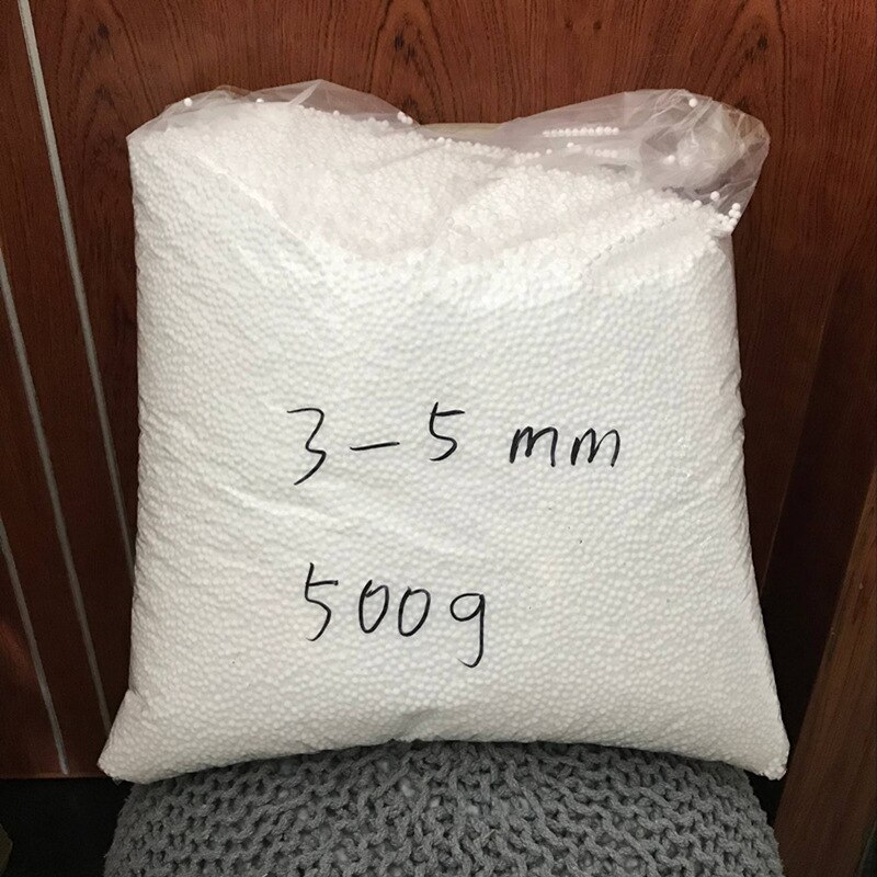 Bolsa de poliestireno ecológica para relleno de silla y sofá, relleno de poliestireno EPS EPP, XXL bola de lavado interior grande, 3-5mm: 3-5mm eps-500g