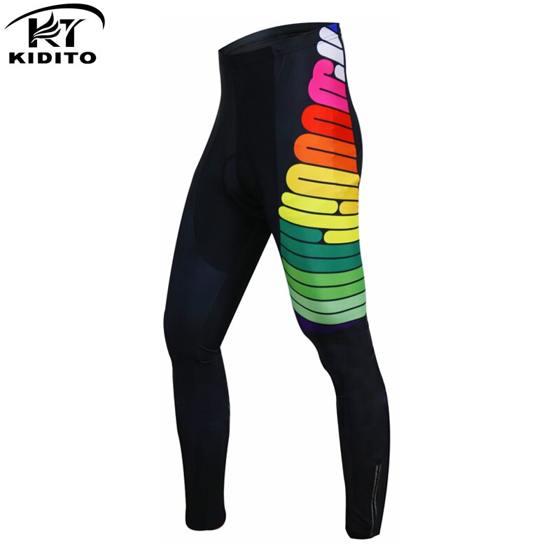 Kiditokt pro schokbestendige fietsbroek, comfortabele mountainbikebroek, heren mtb racefiets, fietsbroek
