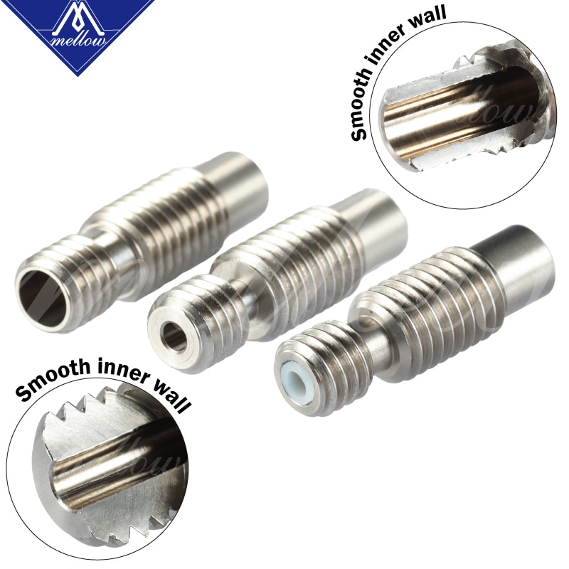 Mellow Top Alle Metall V6 J-kopf Hotend Bowden Extruder Kit Für E3d V6 Hotend Lüfter Halterung block 3D Drucker Teile