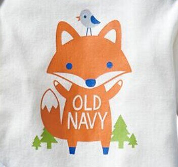 Fox Bodies de bebé de manga larga bebe roupas cuerpo traje de mono recién nacido niños una pieza trajes