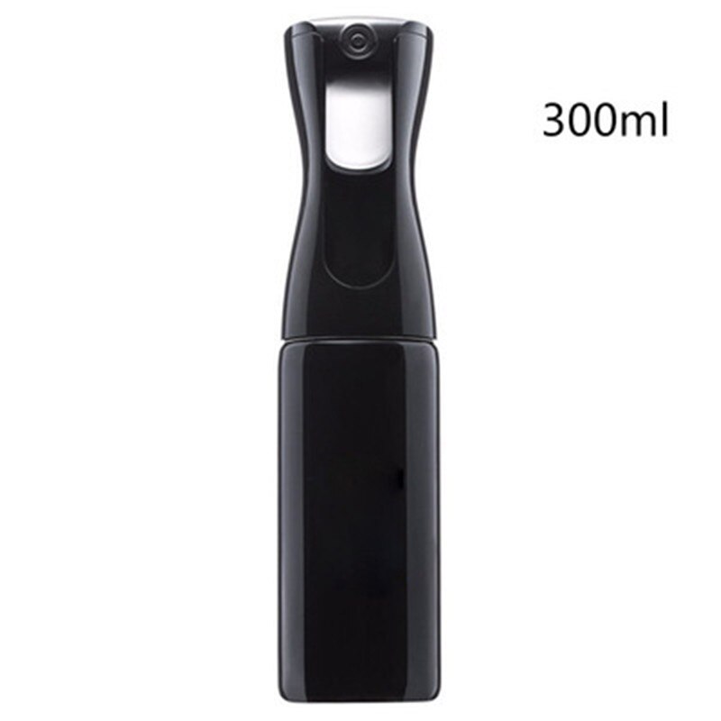 300Ml Mist Spray Bottle Ultra Fine Continuous Water Mister for Hairstyling Cleaning Plants Universal Fine Mist Water Spray: 300ML Black