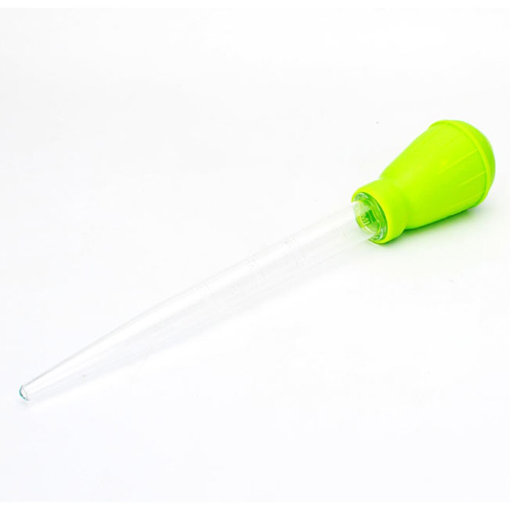 Dropper Pipette Cleaner Coral Feeder Schoonmaken Handleiding Aquarium Water Changer Bodemreinigers Draagbare Gereedschap: green / 46cm