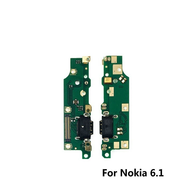 USB Lade-Port Dock Jack Connector Aufladen Bord Flex Mit Mikrofon Für Nokia 3 3,1 2 2,1 5 5,1 6 7 Plus 7 Plus 8 X5 X6 X7: For 6 (2 Generation)