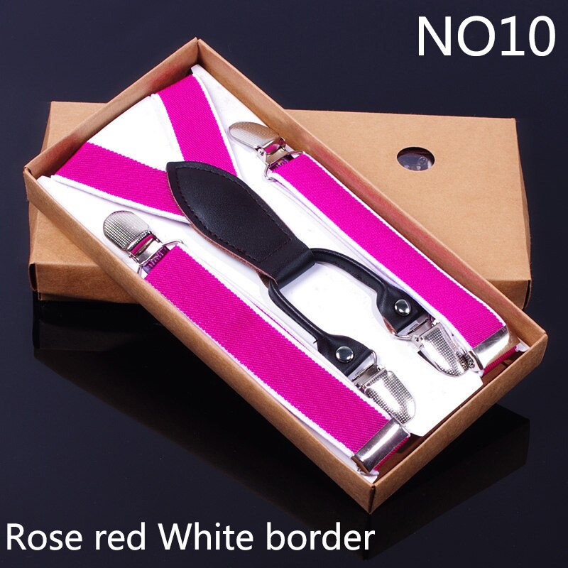 Deepeel 1pc 2*80cm Kids Elastic Suspenders Polyester Adjustable Clip-On Braces Suspender Child Jockstrap Costume Decoration: NO10