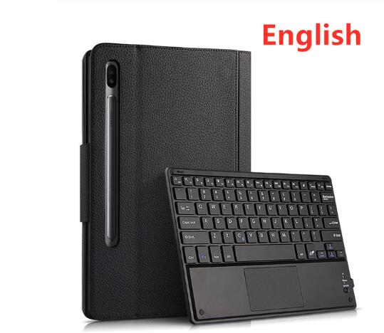 Tab S6 10,5 Fall Für Samsung Galaxy Tab S6 10,5 SM-T860 SM-T865 Bluetooth tastatur Schutzhülle PU Leder tablet Fall