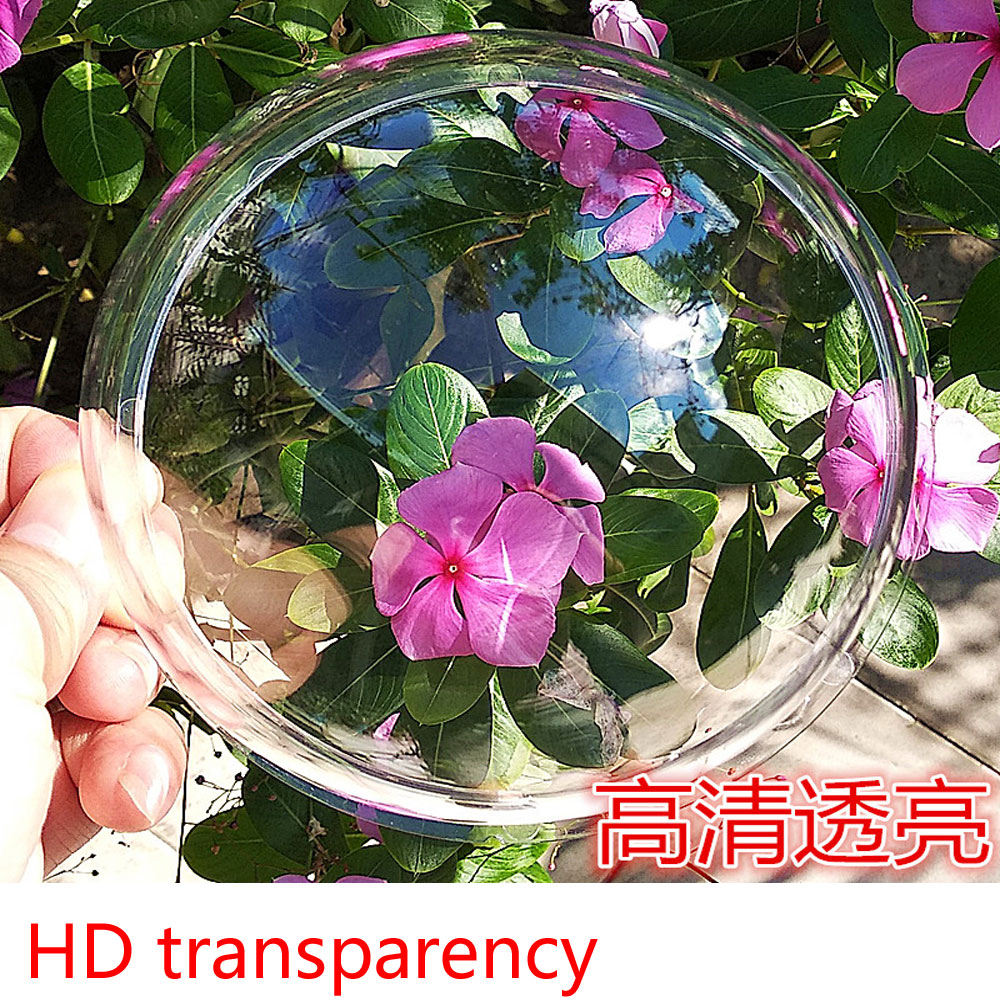 Carcasa de domo de cámara transparente de 5 pulgadas de acrílico para interior/exterior CCTV, repuesto