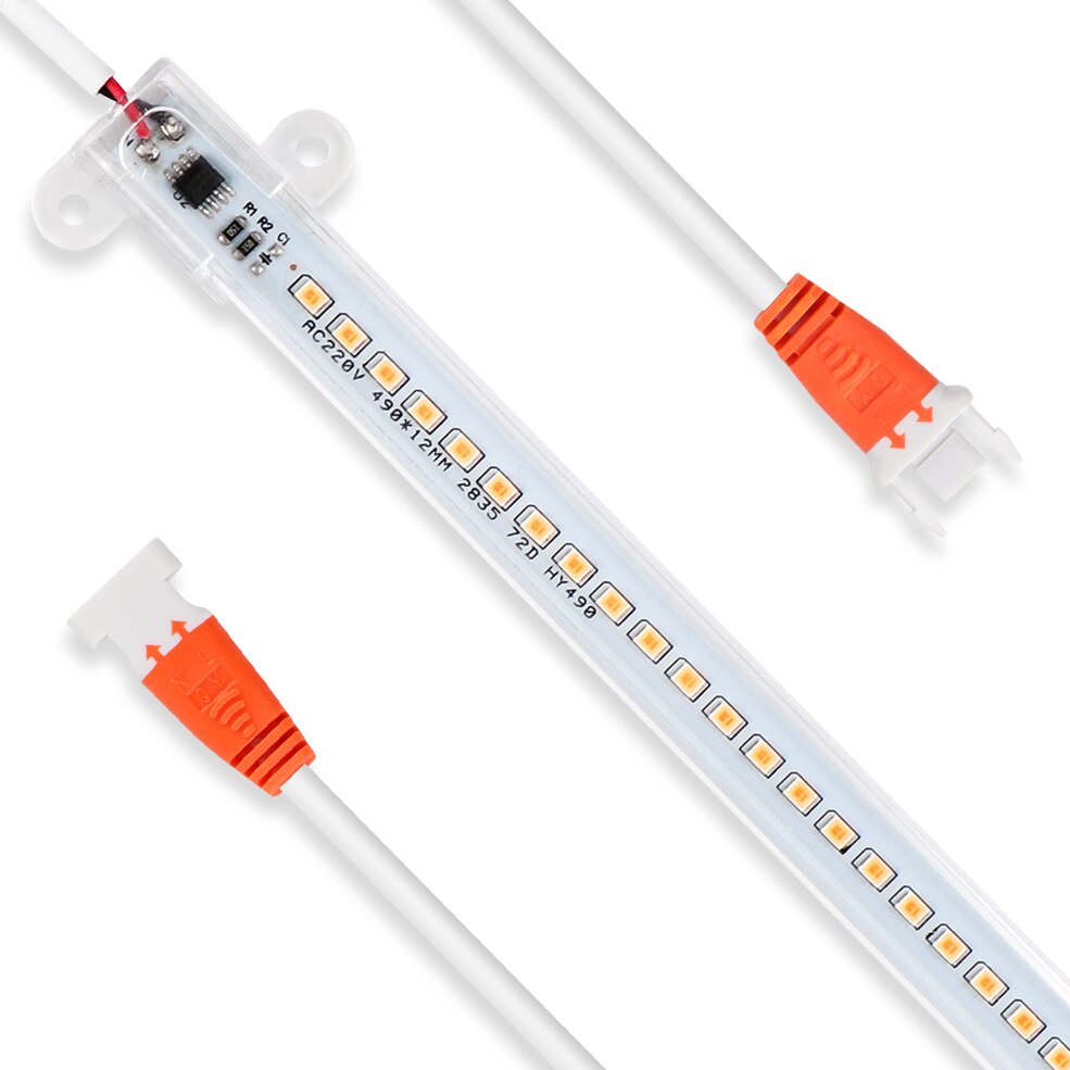 AC 220V Full Spectrum Led Grow Light 7w 50cm Led Phyto Lamp Tube Energy Saving For Plant Grow Indoor Greenhouse Garden Flowers