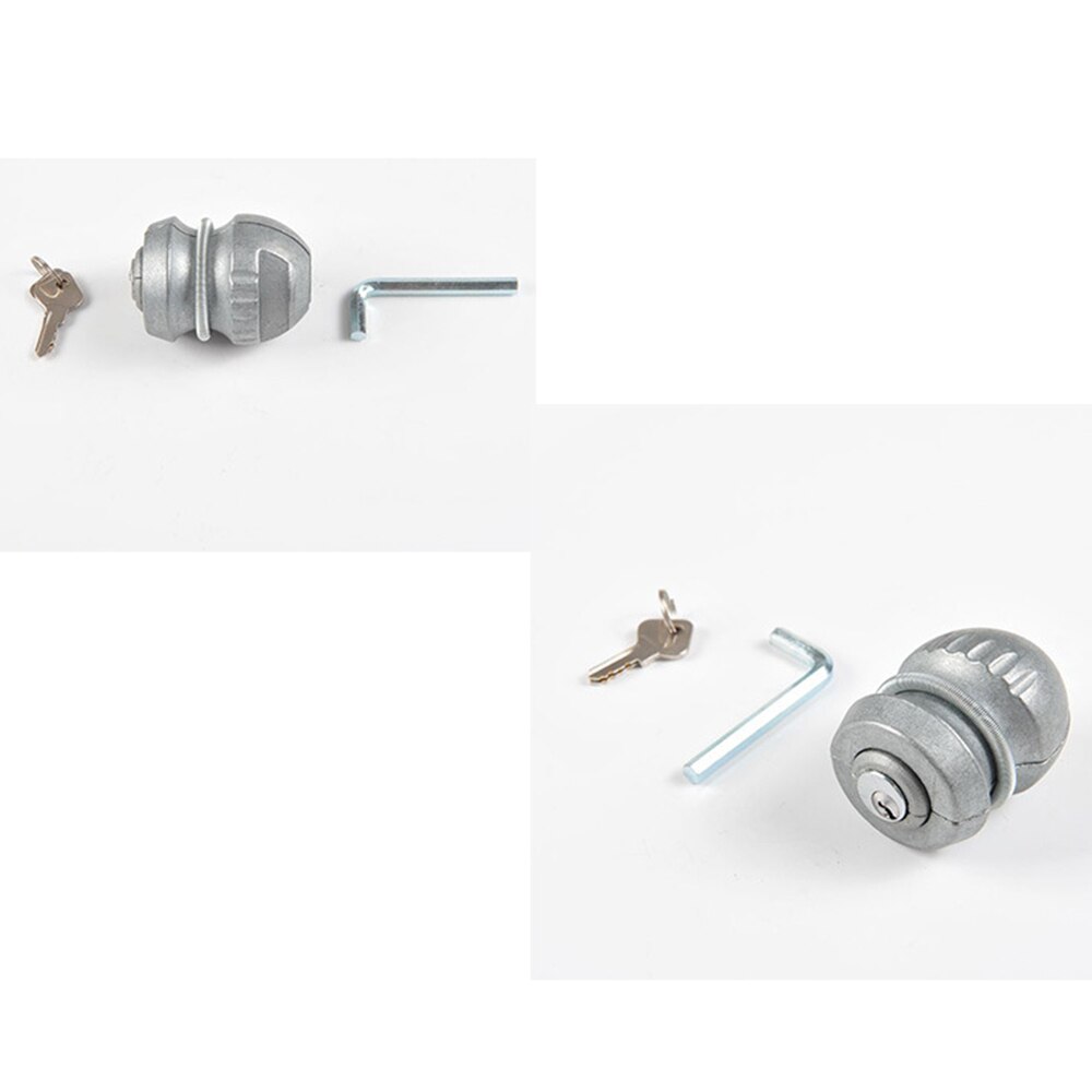 Pièces de remorque serrure d'attelage boule de verrouillage universel attelage remorquage caravane antivol remorque accessoires