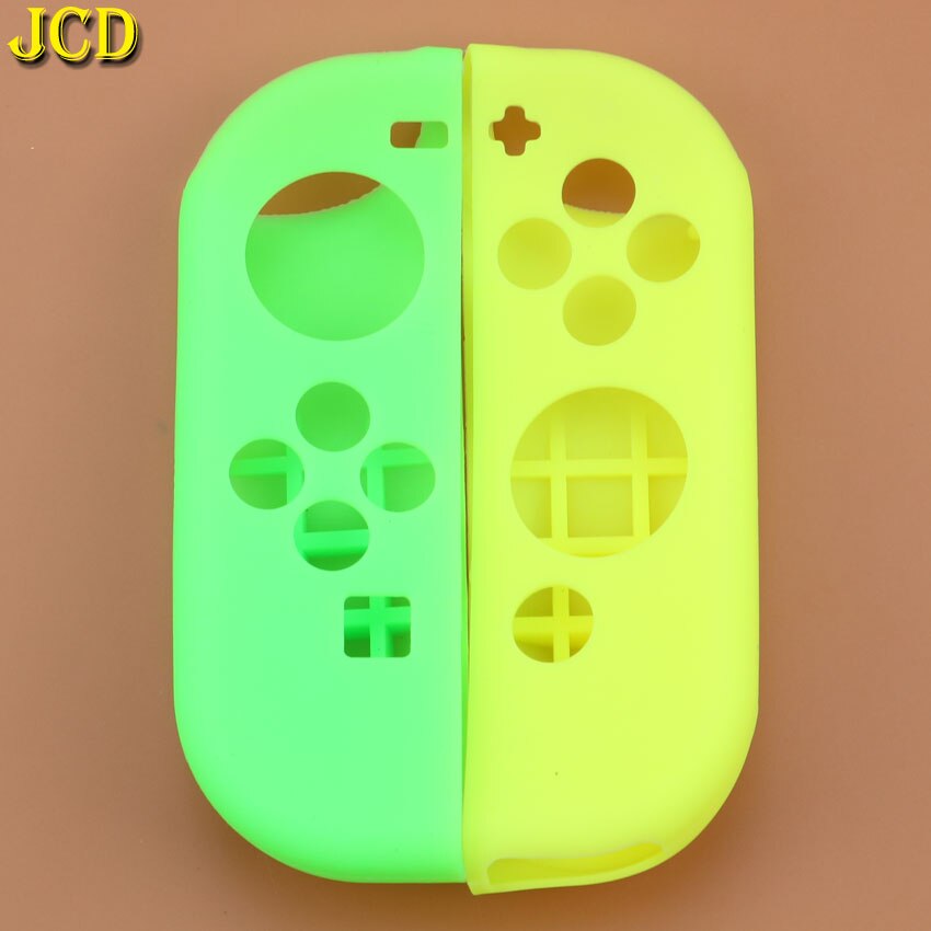 JCD della Gomma di Silicone Copertura Della Cassa Della Pelle Per Nintend Interruttore Gioia Con Controller Per NS Interruttore NX JoyCon Grip: GH