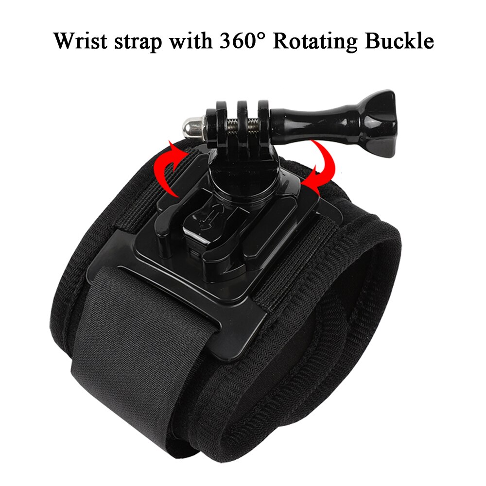 Head Strap Mount Riem Rugzak Schouder Mount Borst Houder Polsband Beugel Voor Insta360 Een R Gopro Actie Camera Accessoires