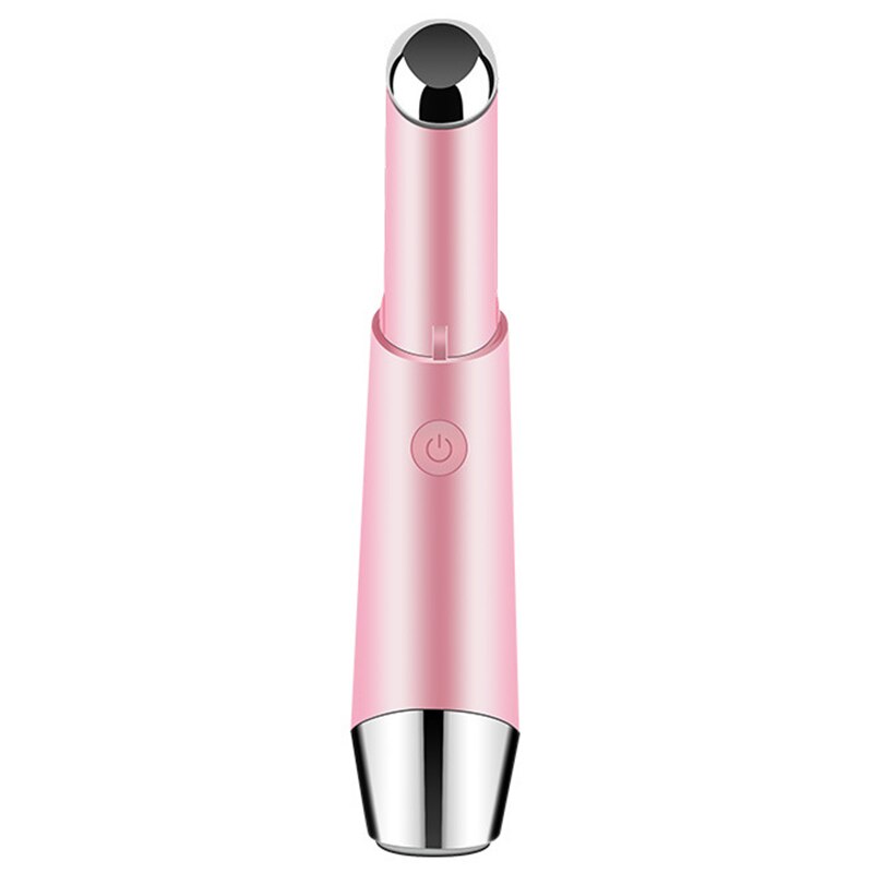 Appareil de Massage des yeux électrique lèvre masseur du visage enlèvement cercle foncé élimination des poches Vibration mince visage Anti-rides (rose): Default Title