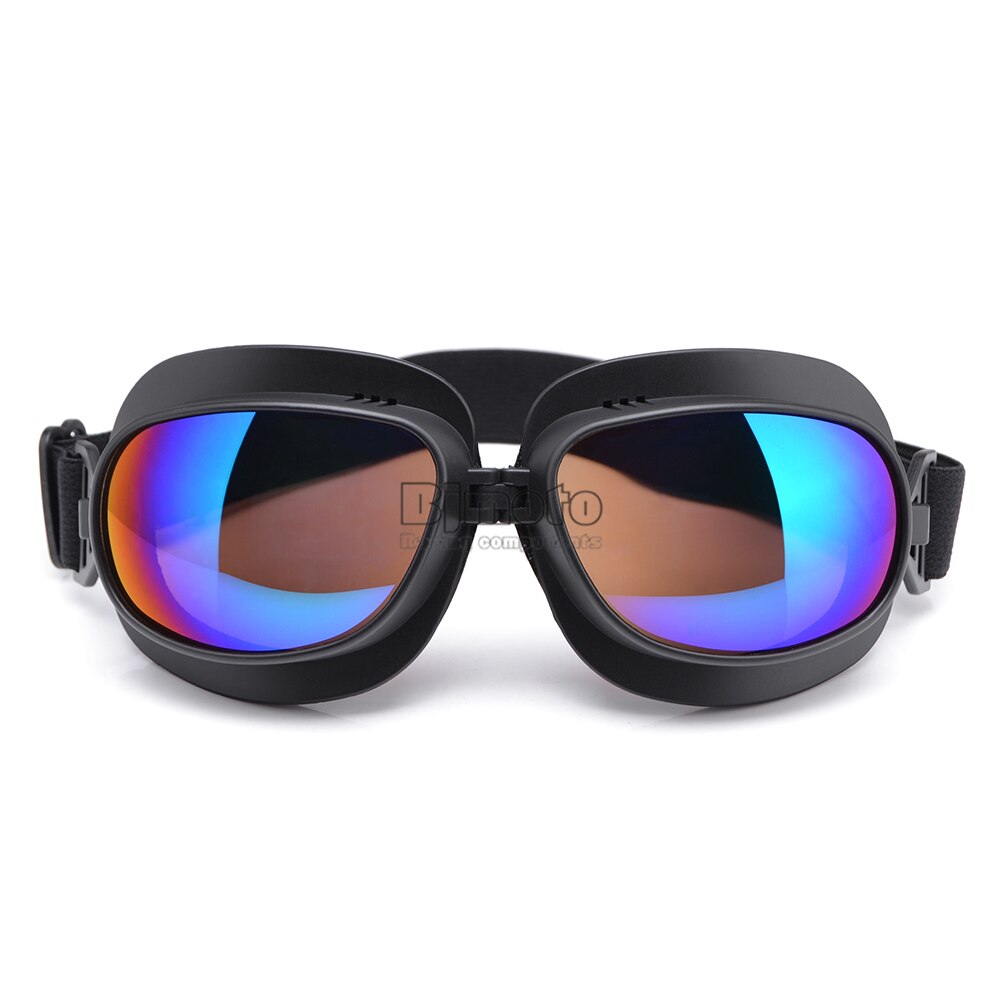 Bjmoto Universele Gafas Motorbril Masque Cross Bril Helm Bril Winddichte Off-Road Moto Cross Helmen Bril: Black