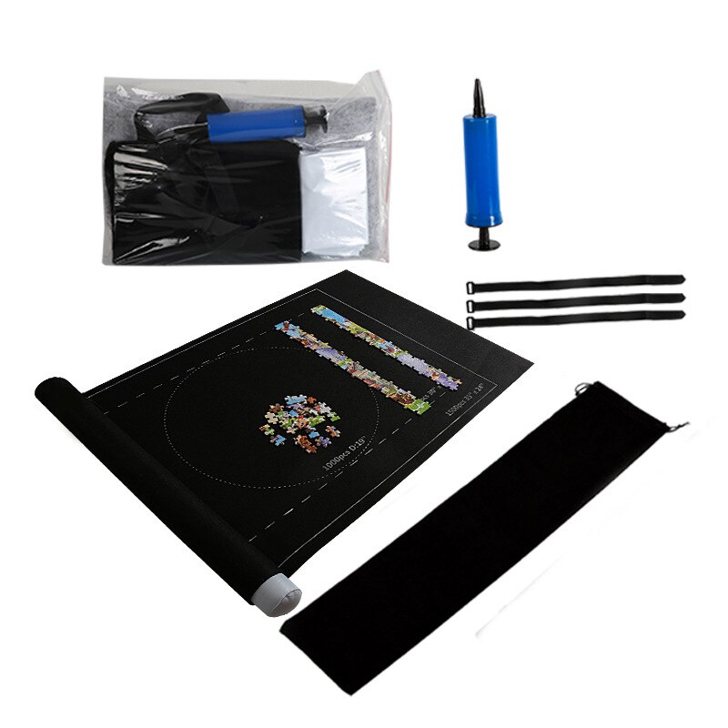 Jigsaw Puzzle Storage Mat Roll Up Puzzle Felt Storage For Up To 1500 Pieces