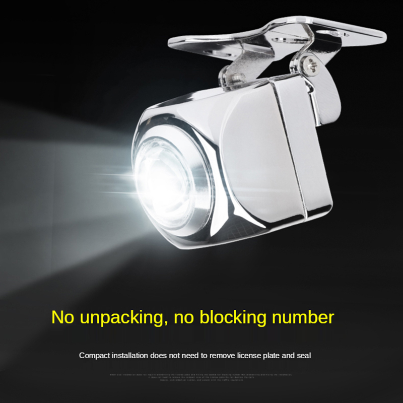 1x lámpara LED de marcha atrás externa para coche 6500K Mini luz de marcha atrás auxiliar accesorios de sistema de iluminación de cámara de respaldo de alta potencia