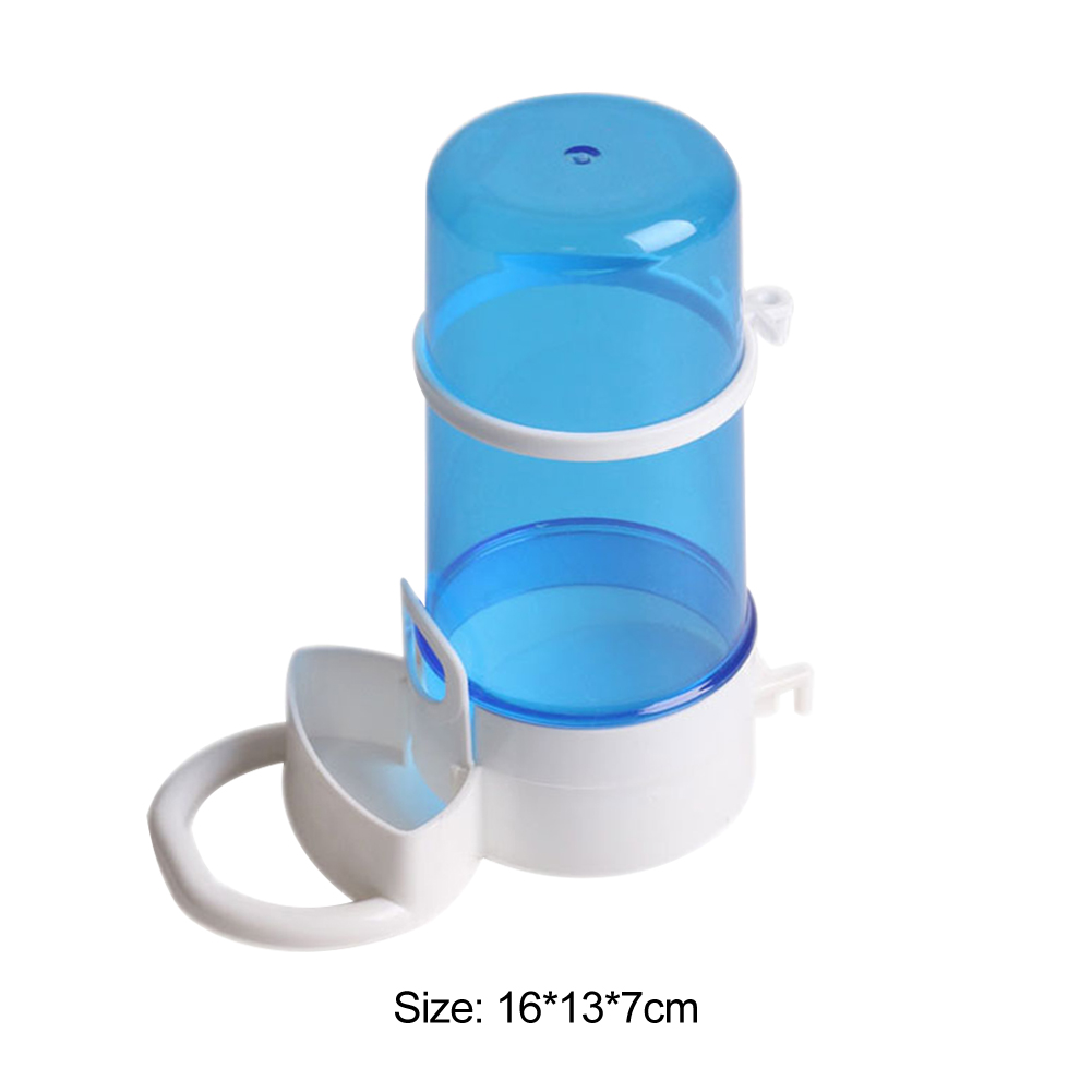 Automatische Feeder Egel Eekhoorn Gebruiksvoorwerpen Kleine Huisdier Vogel Voedsel Schotel Konijn Cavia Automatische Voeden Dispenser: Blue