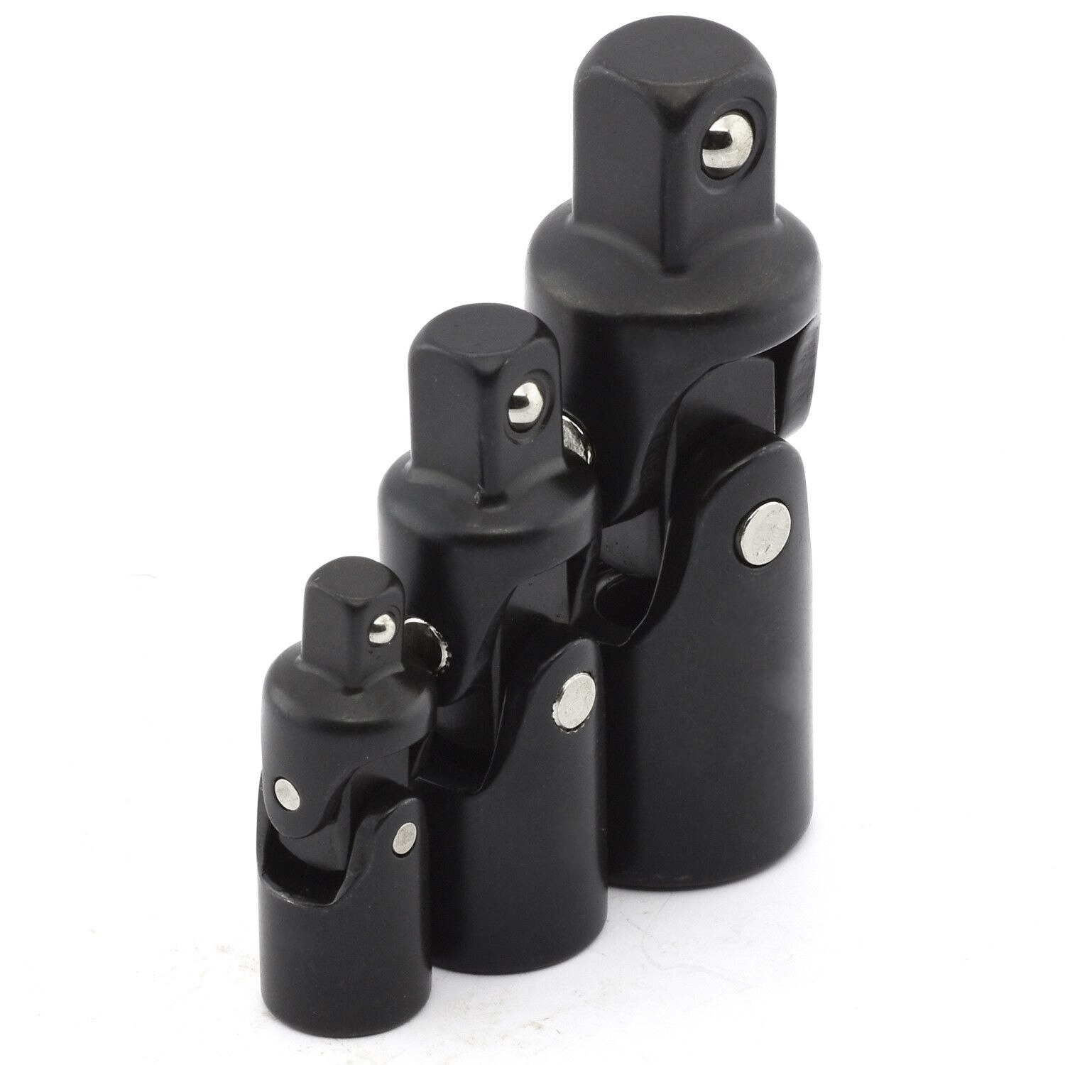 Kogelgewricht Impact Socket Set | 3Pc 1/4 Inch 3/8 Inch 1/2 Inch Drive Universal Carbon Staal Kruiskoppeling slagmoersleutel