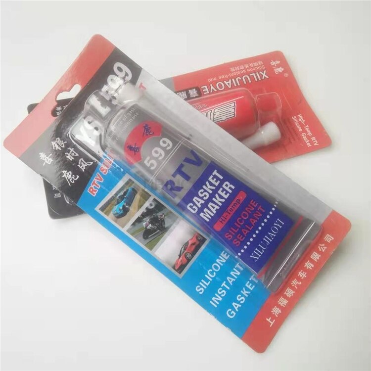 Hoge 100G Zilver Gratis Pakking Siliconenkit Auto Motor Motorfiets Motor Reparatie Xilu Kit Accessoires