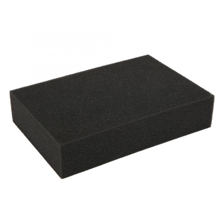 2 uds. Almohadilla de esponja de Color negro, aguja cuadrada, esponja de fieltro, estera de espuma para manualidades manuales DIY, accesorios de punto, triangulación de envíos: Default Title