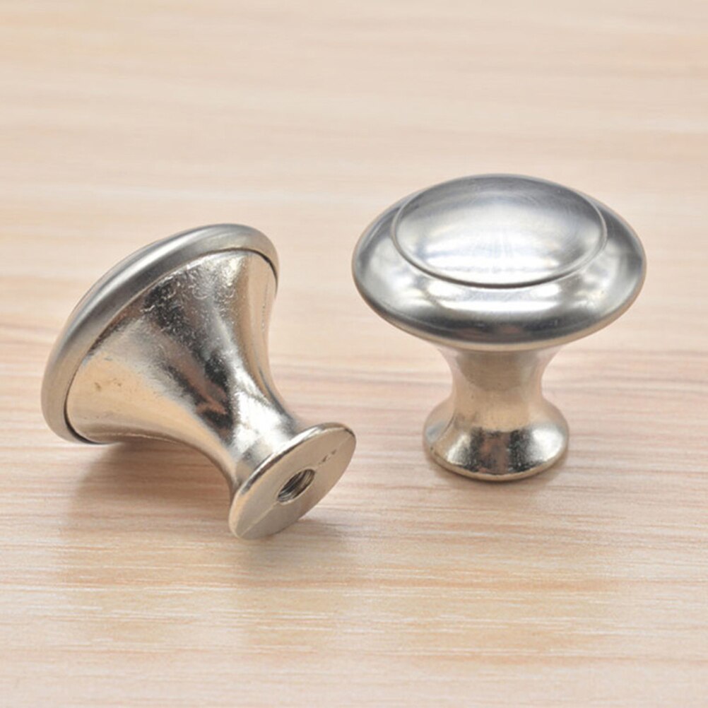 20 st runda knoppar handtag zink legering lådor knoppar glas dörrhandtag knopp med skruvar för möbler kök heminredning