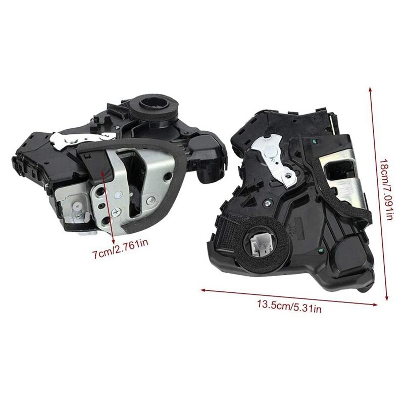 1 Pair Power Door Lock Actuators Door Latch for Toyota 4Runner Camry Sequoia, Lexus ES350 GS350 LS460 RX450H 69040-06180/69040-4