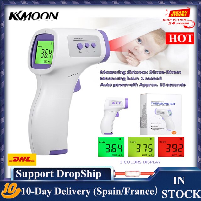 Mini Draagbare Non-contact Infrarood Thermometer 1S Quick Meting Body/Kamer/Objecten 'Oppervlak 3 Temperatuur Modi: Type 3