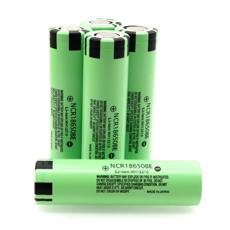 100% Original 18650 Battery NCR18650BE 3.7V 3200 mah 18650 Lithium Rechargeable Battery For Flashlight batteries