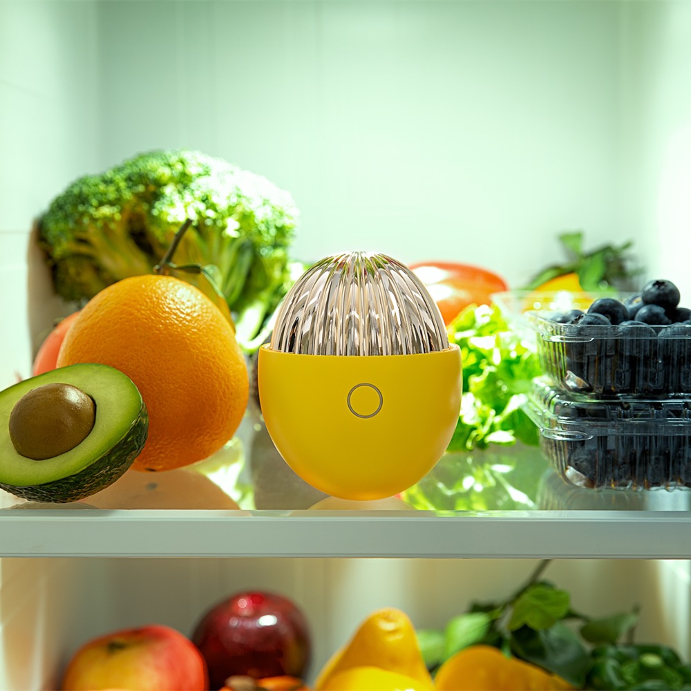 Snoep Kleur 2 Versnellingen Sterilisatie Deodorizer Steriliseren Ozon Koelkast Luchtreiniger Ontgeuringseffect Voor Thuis Garderobe Kast