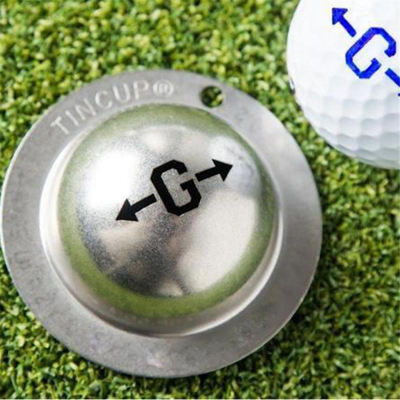1 Pcs Golf Ball Line Marker Stencil Steel Marker Pen Golf Putting Positioning Aids Outdoor Golf Sport Tool（without Ball）: D without ball