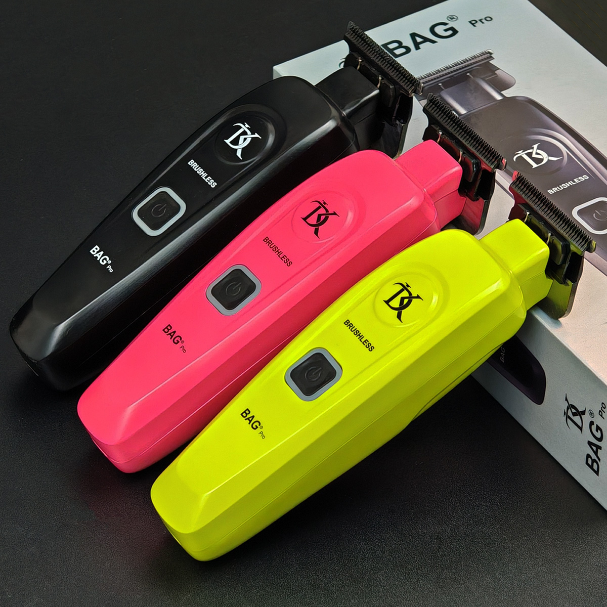 MRD/DKBAG-078 Neue professionelle Haarschneidemaschine für Männer, USB-Aufladung, DLC-Klinge 0, gezahnter Bartschneider, bürstenloser Motor, 7200 U/min