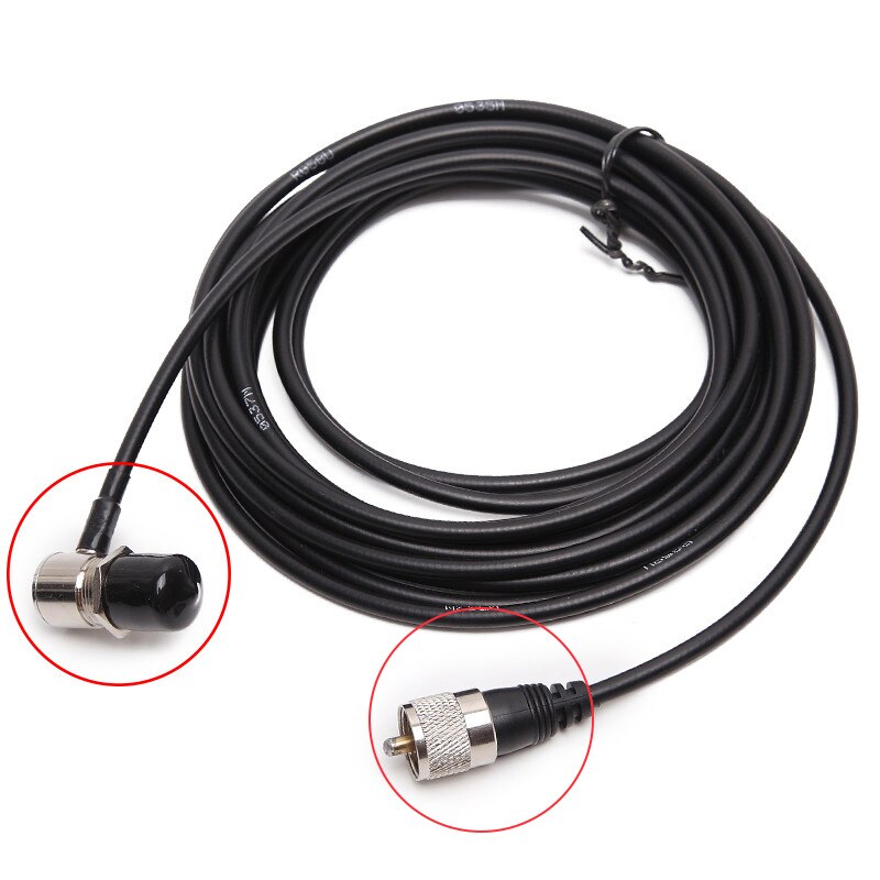 Mobil antennesæt nagoya nl -770r uhf vhf dual band clip mount coxial kabel til bilradio qyt kt -980 plus kt -8900 kt-8900d bj -218