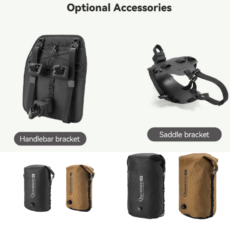 Bikepacking-Taschen für draussen-Aktivitäzehn, Leichte F-Kompressions-Taschen, Zufällig Montierbare Rennrad-Aufbewahrungstasche, touren-Gepäckträgertasche