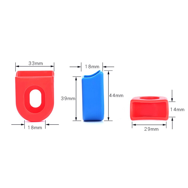 RISK-Protector de manivela para bicicleta de montaña, 1 par, Protector de 4 colores para cadena de rueda de bicicleta de montaña SLX XT