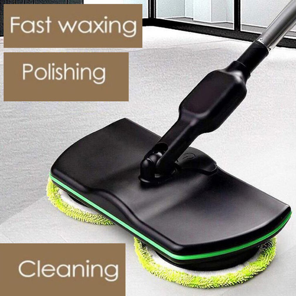 Household Wireless Electric Hand Push Sweeper Microfiber Automatic Mop Machine Rechargeable Cleaning Pad Home Floor Clean Tool
