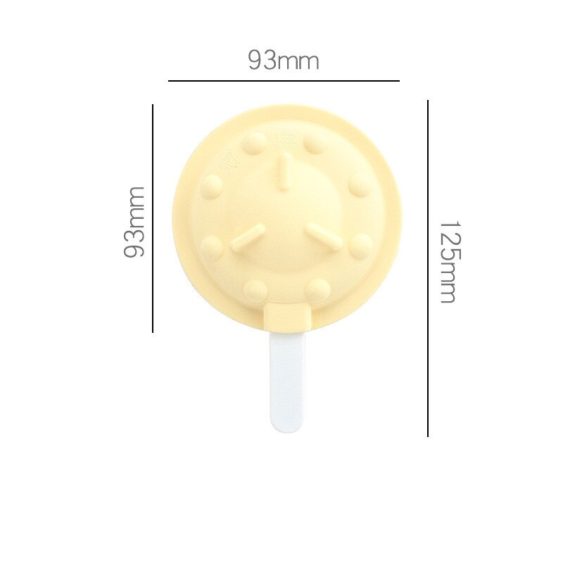 Silicone Ice Cream Mold with Lid Healthy 3D Reusable Summer DIY Homemade Popsicle Chocolate Tray Baking Tool Kitchen Accessories: D