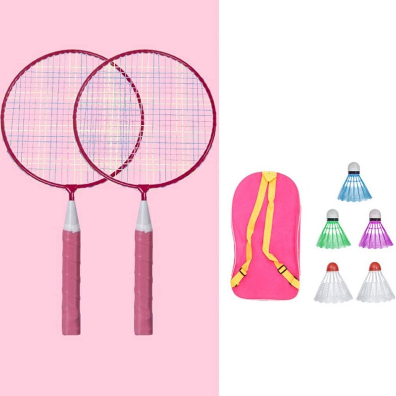 Juego de bádminton para niños, raquetas de deporte, raquetas de tenis Junior, juego de raqueta, juguetes al aire libre