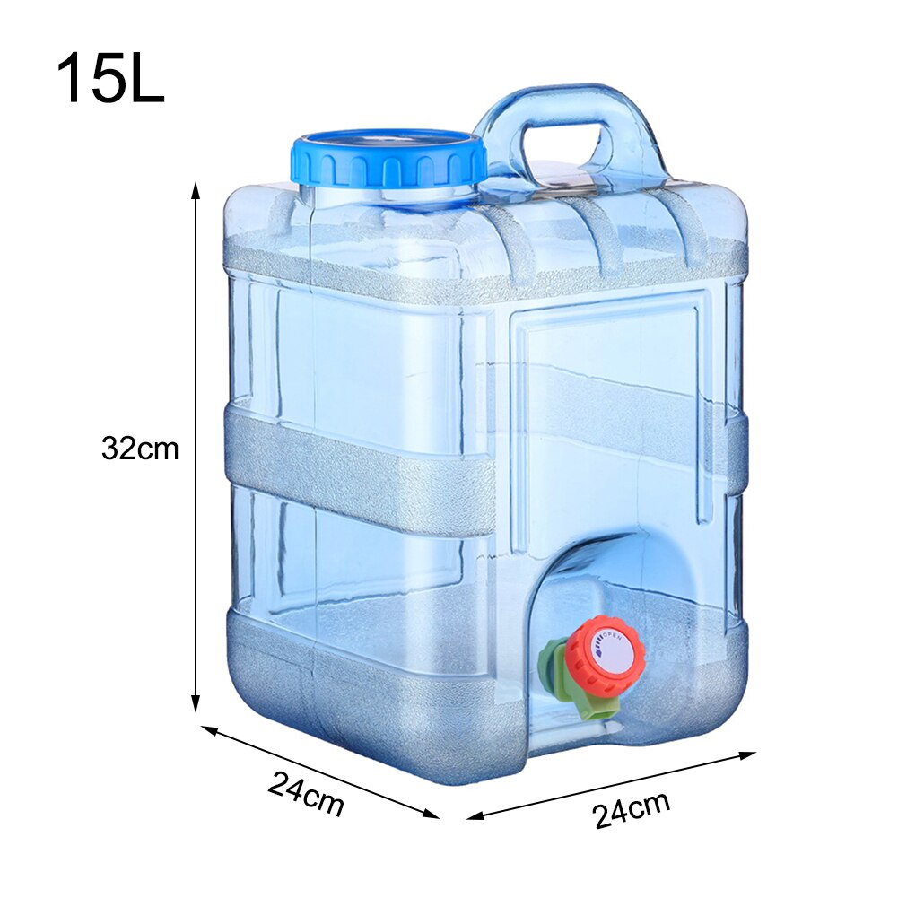Water Tank Container Veilig Voedsel 1Pc Met Deksel Picknick Opslag Outdoor Servies Auto Self-Driving Tour Kraan Container