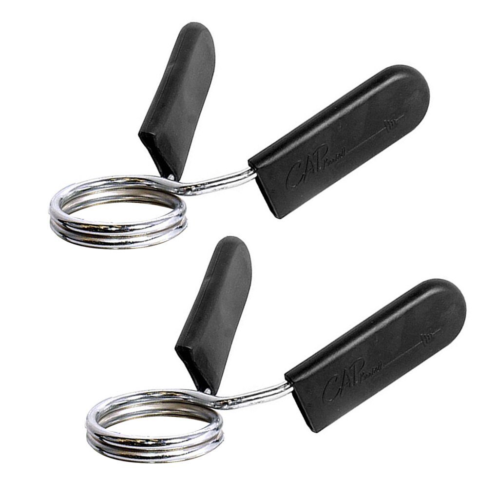 Abrazaderas de barra de mancuernas, Clips de 24mm-28mm, cierres de resorte de peso, bloqueo de barra de pesas para gimnasio, resorte de abrazadera: 25mm