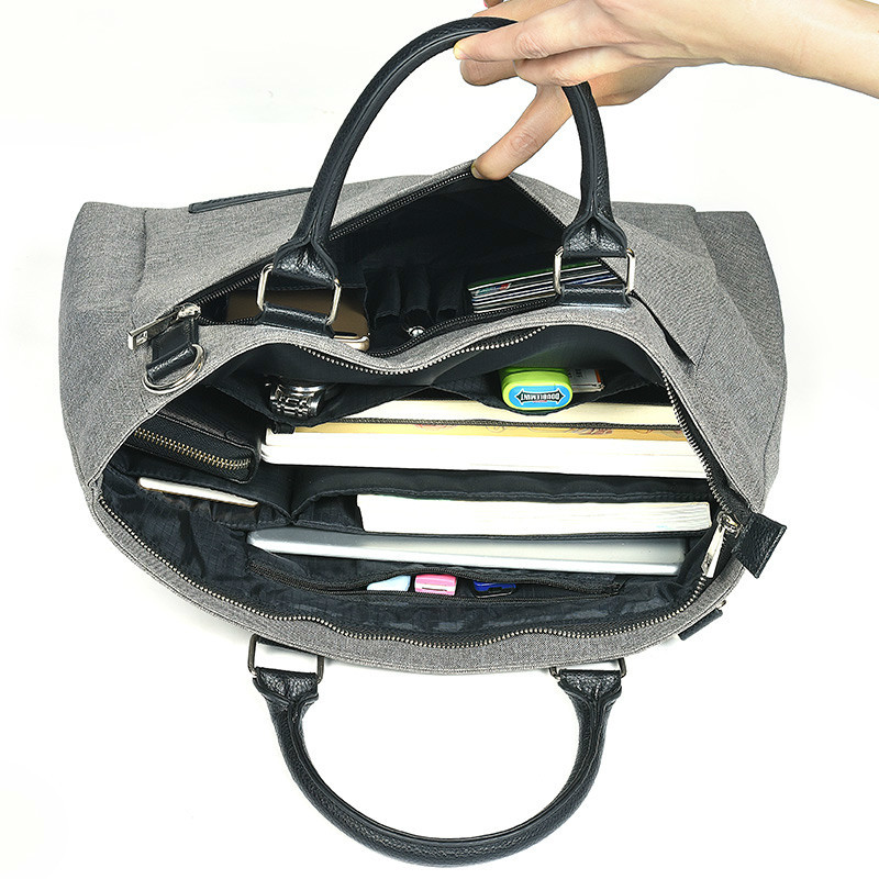 Oyixinger og enkelhed business tasker mænd dokumentmappe laptop taske fil pakke nylon kvinder kontor håndtaske arbejdstasker