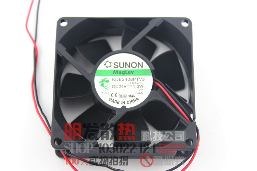 Ventilateur De Refroidissement DC 24V – Modèle 4414M – Noir – Pour Onduleur Ou Système