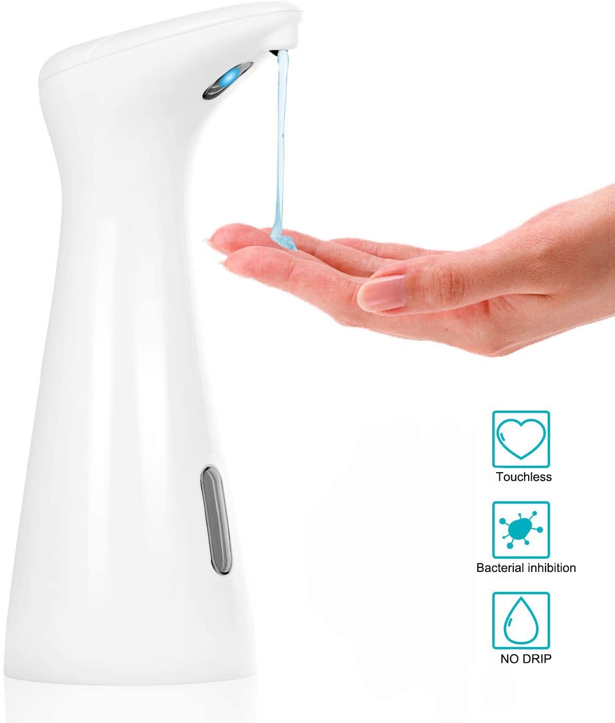 Automatic Liquid Soap Dispenser Smart Sensor Touch free ABS battery operated Dispensador Dish Soap for Kitchen and Bathroom