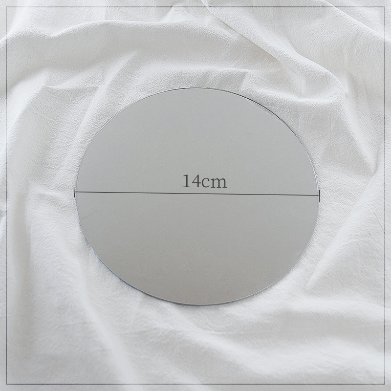 Acrylic Mirror Background for Photography Props Inverted Reflection Art Photo Reflective Jewelry Fotografia INS Shoot: LIGHT BLUE