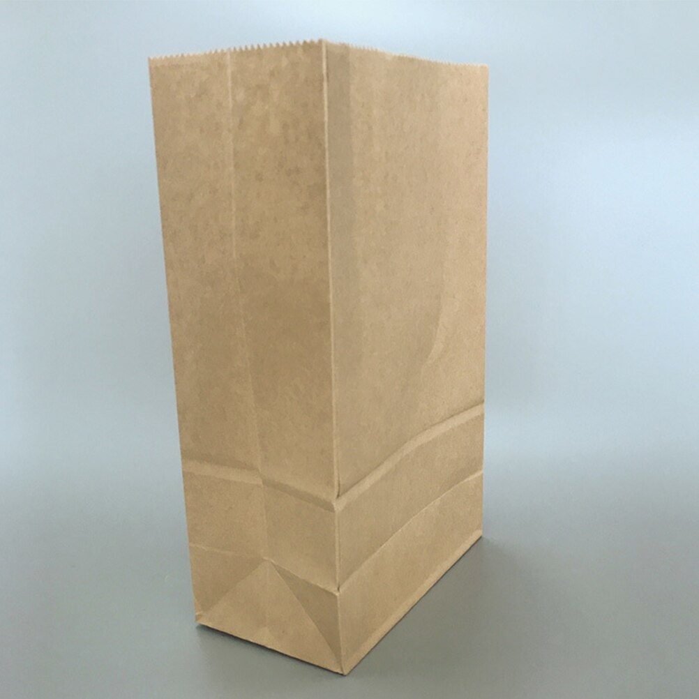 50pcs Kraft Paper Bags Favors Candies Bags Containers for Snack Bar Home Cafe Bakery Restaurant