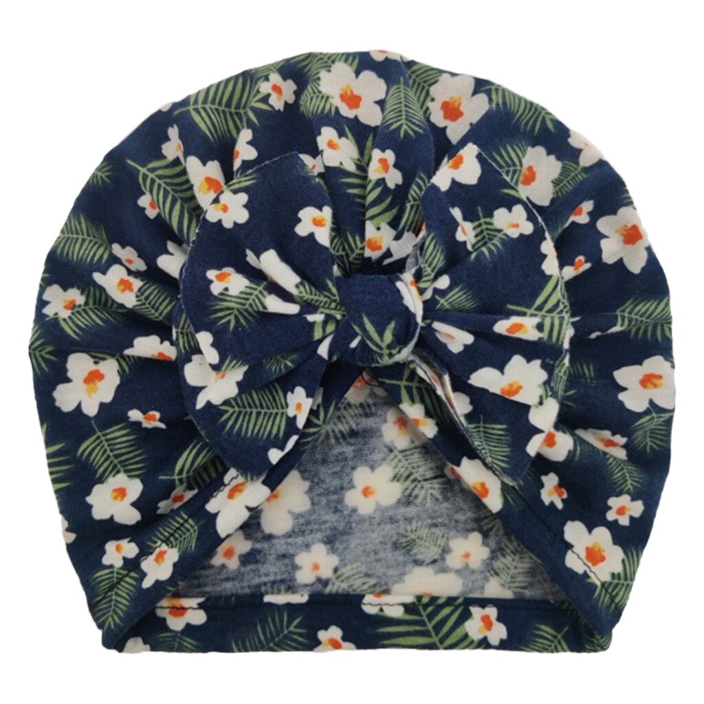 bonnet bebe fille Bonnet élastique à gros nœud pour bébé fille, bandeau pour -né, Bonnet, accessoires pour enfants de 0 à 3 ans: I